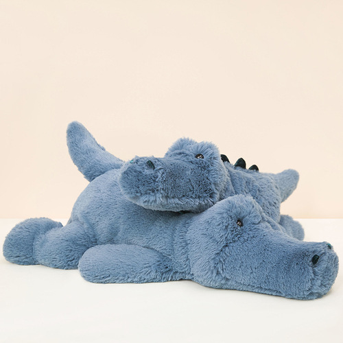 Hug baby, soft and cute crocodile doll, cute hippopotamus plush toy, sleeping pillow, doll, children's toy gift