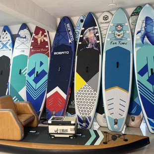 Sup Thickened Paddle Board for Two People, Widened and Reinforced Surfboard, Outdoor Paddle Board, Inflatable Paddle Board, New Model