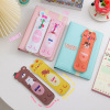 Brand cartoon belt, handheld funny pencil case for elementary school students, Korean style, on elastic band