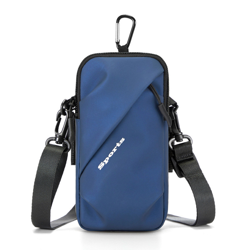 One-shoulder Crossbody Mobile Phone Bag Sports Running Arm Bag Detachable Multifunctional Small Bag Waterproof Arm Strap Wrist Bag Cross-border