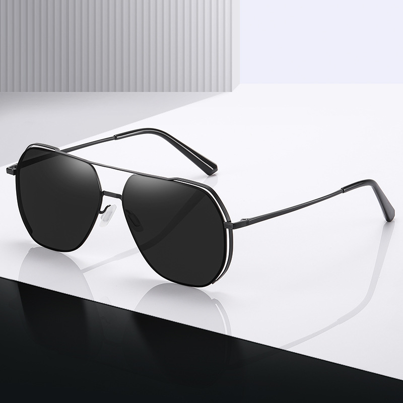 Lunettes de cyclisme haut de gamme pour hommes, nouveauté 2025, idéales pour la conduite, la pêche et les grandes montures en nylon polarisé._voghion.com