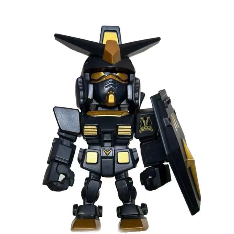 【Оригинал Гарантировано】Сборка винтов Мanga Wanda Gundam Mecha Yuanzu Модель черный золотой подарок лимитированное издание