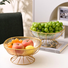 水果盤客廳家用茶几果盤PET高檔輕奢前台糖果盤擺放零食盤廠批發