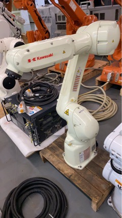 二手小型 川崎机器人RS007L 负载7KG 臂展930mm 六轴工业机械手臂