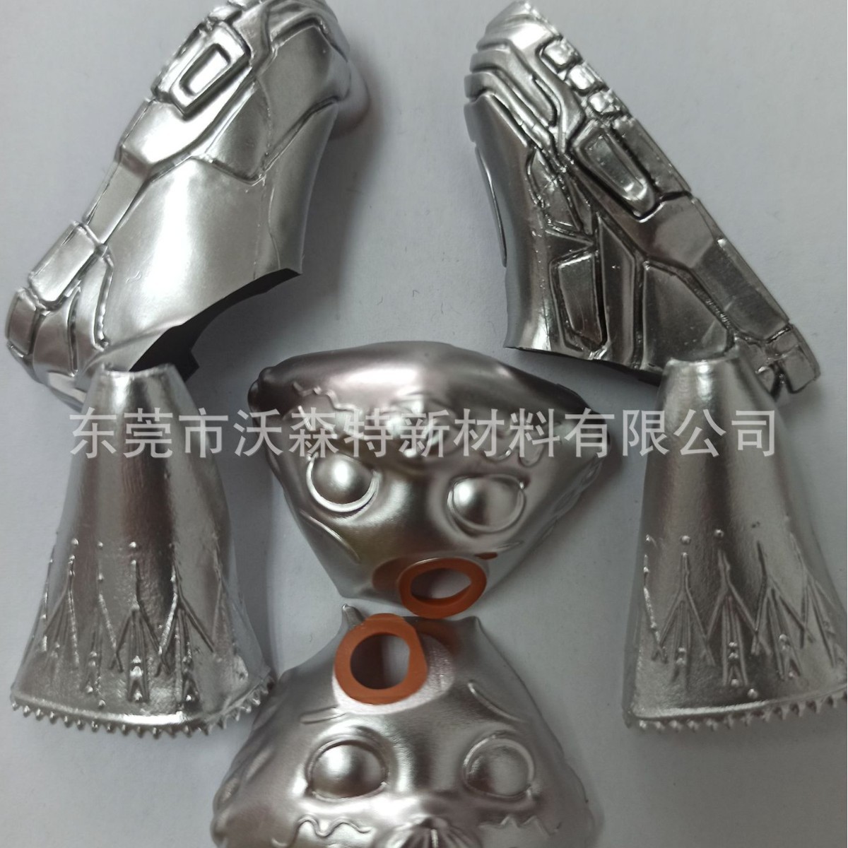 WSF-7894超柔软防回粘不掉粉PVC、搪胶、皮革塑胶镜面电镀银树脂