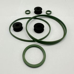 Direct Sales of Industrial High Temperature Resistant Mechanical Special-Shaped Rubber Sealing Products Fluororubber (Fkm/Fpm) Gasket Customization