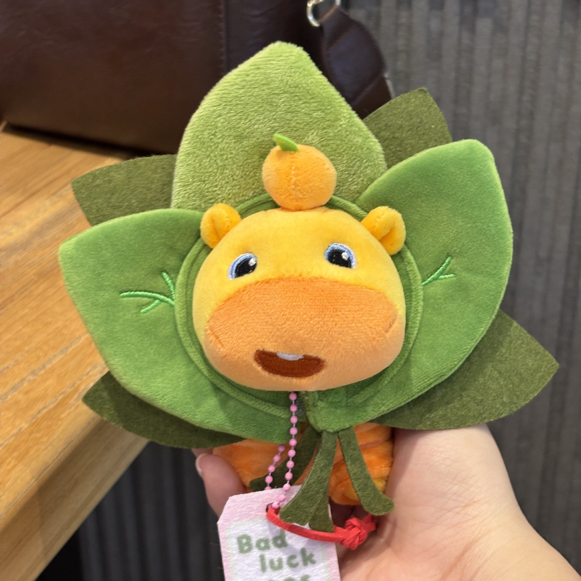 Grapefruit leaf headband + ice cream lulu