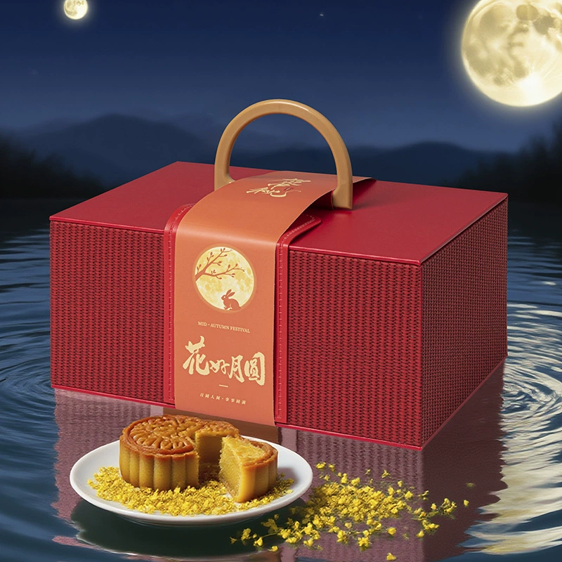 Подарочная коробка Mooncake, упаковочная коробка, готовая сумка, коробка для лунного пирога на фестивале середины осени, высококачественная подарочная коробка для яичного желтка, пустая коробка, оптовая продажа
