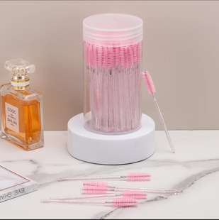 Bottled Disposable Crystal Rod Eyelash Brush Colorfulful Spiral Eyebrow Brush Eyelash Beauty Tool Tube Eyelash Brush