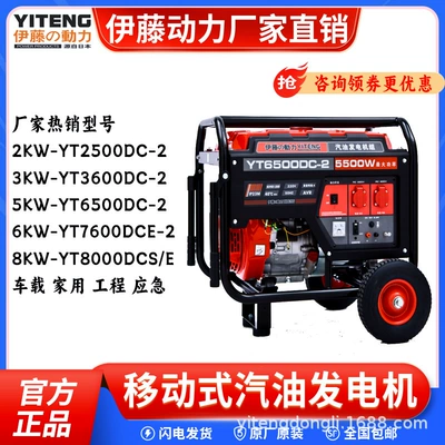 YT7800DCE3-2 Single and Three Phase – Avtomobil generatorları