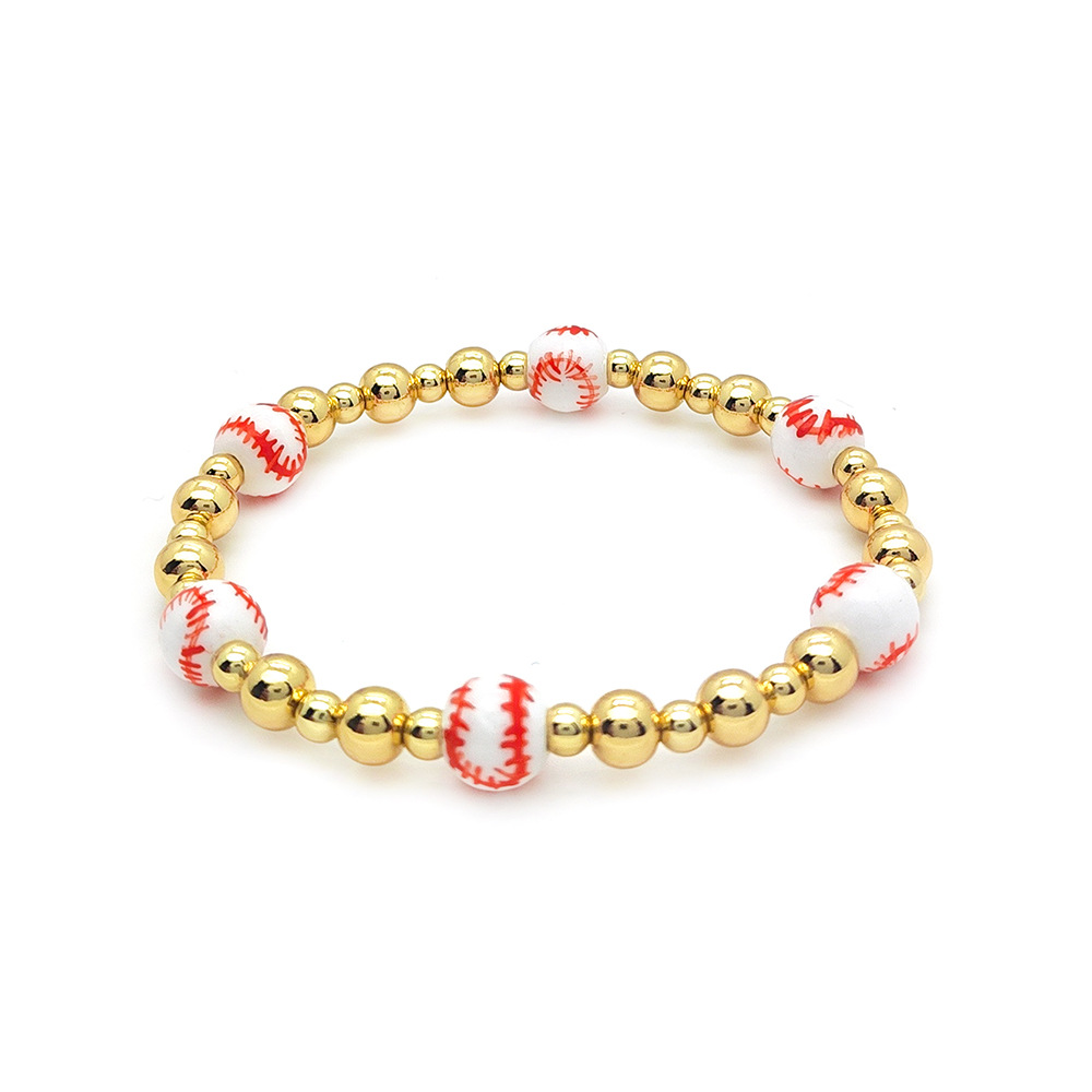 Retro Classic Style Round Oval Mixed Materials Beaded Women's Bracelets 1 Piece display picture 9