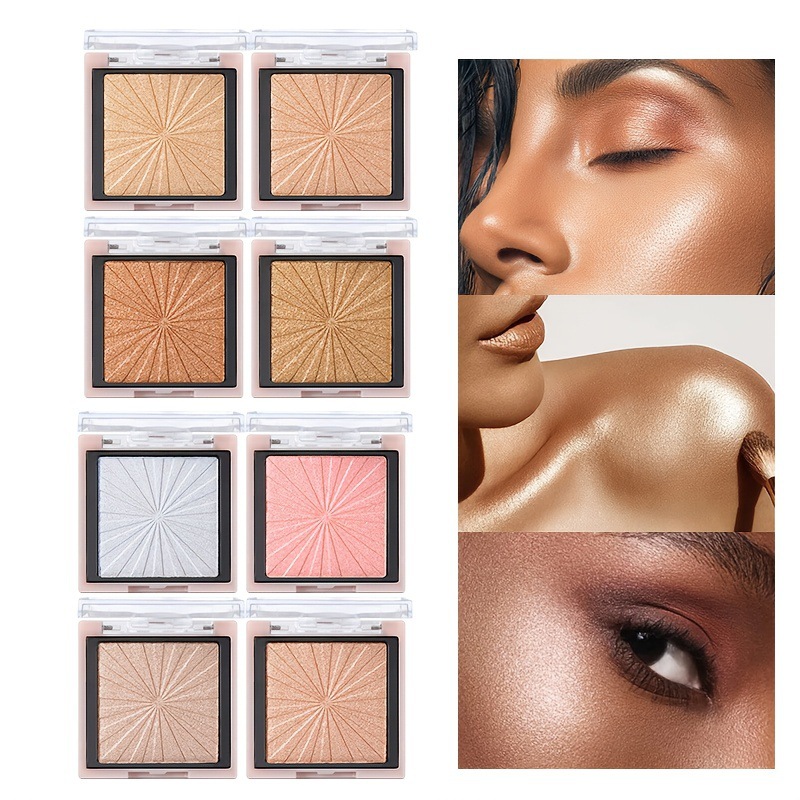 USHAS transfronterizo venta caliente Europa y América portátil pequeño cuadrado multicolor resaltado ES4182