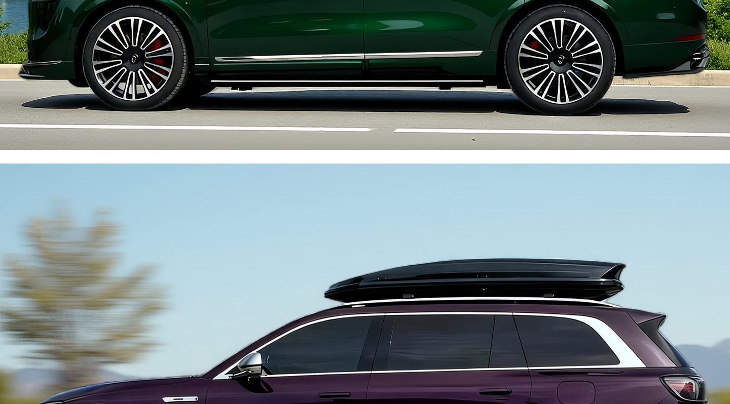 Car Roof Trunk Sedan Suv Universal Sunken Large Capacity Ultra-Thin Car Suitcase Luggage Rack