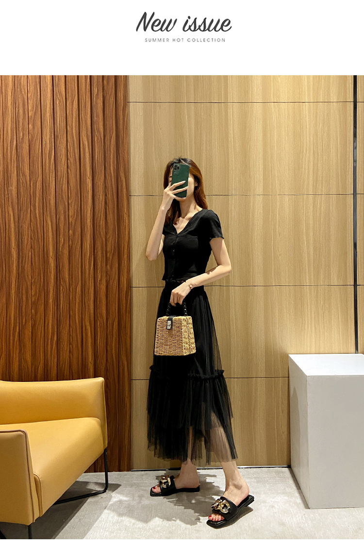 Pantofole di pelle di pecora da donna Net Red 2023 New Summer Leather One Word Pantofole da donna abbigliamento estivo moda scarpe da spiaggia tendenza_voghion.com