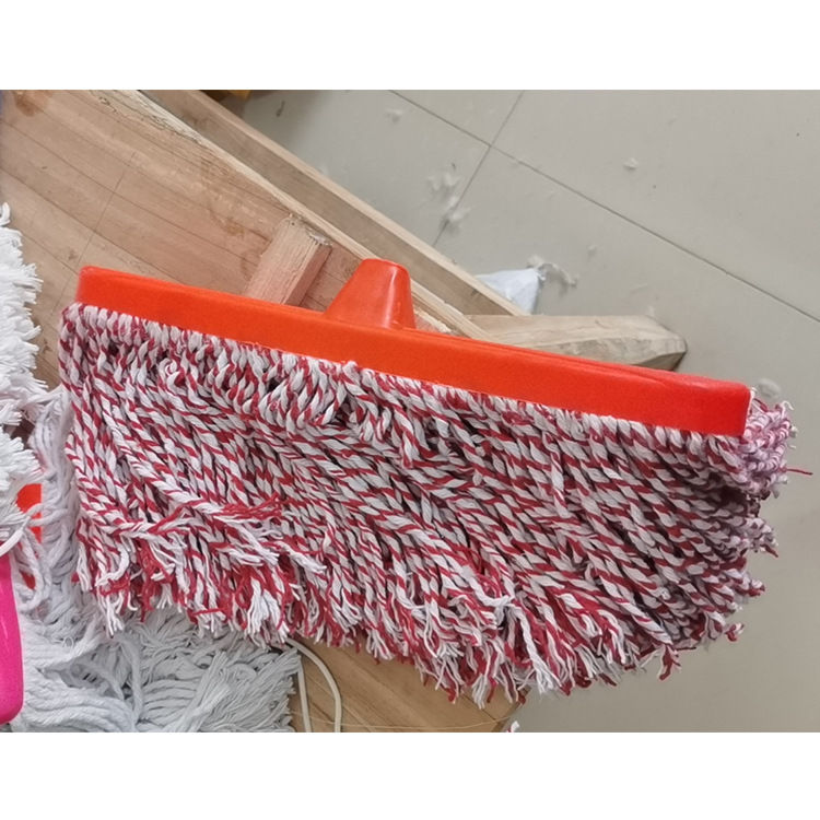 Household Water Absorbent Floor Mop Long Square Head Floor Mop Wooden Rod Lazy Floor Mop Household Mop