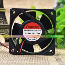 ��׼SUNON6025 24V 0.19A PE60252BX-000C-A99 4.56W��Ƶ������