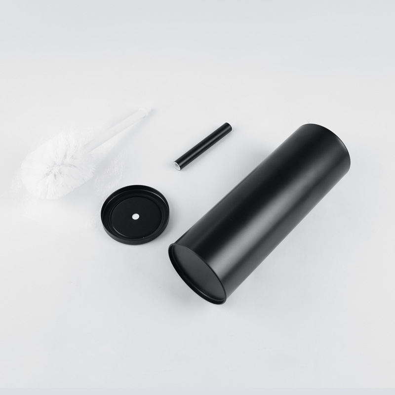 Fábrica transfronteriza venta directa cepillo de inodoro con cubierta cepillo de inodoro de piso cepillo de limpieza almacenamiento de inodoro limpio doméstico