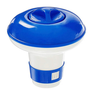Swimming pool disinfection automatic drug dispenser pill floating cup floating dosing device effervescent tablet floating water cartridge 5 inch