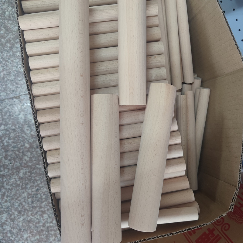 ケヤキの丸太の棒diy丸棒の実木の丸太の棒の小さい木の棒のヨガは背中のめん棒を開けて穴を開けます。|undefined