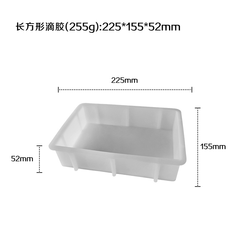 Cross-border DIY cristal epoxi molde de silicona grande cuerpo redondo seis lados decoración del cuerpo libro de escritorio archivo joyería herramienta abrasiva