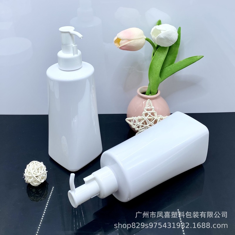 400ml 上丸下洗顔ボトル、ボディボトル、特殊形状ボトル、シャンプー、シャワージェル、コンディショナーボトル|undefined