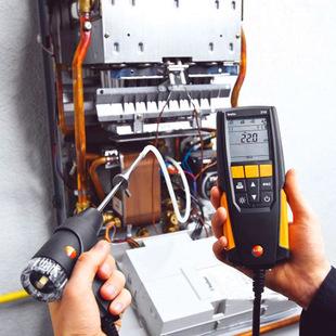 Detu testo310 combustion efficiency gas analyzer COO2 gas analyzer boiler flue gas detector