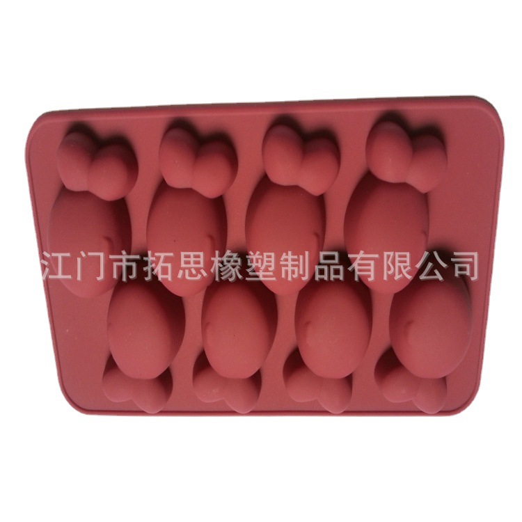 批发创意硅胶食品模具 厨房模具小鱼形冰格 巧克力模具