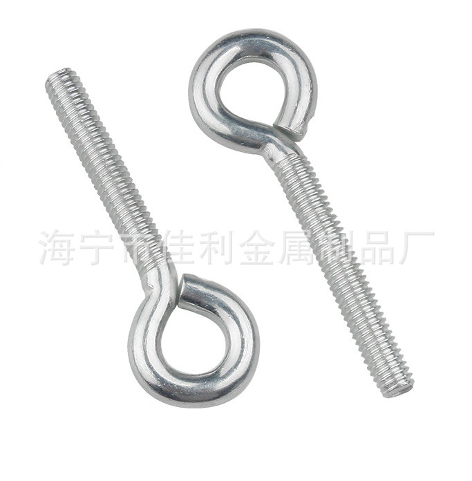供应铁镀锌、镀铜羊眼螺栓、吊环螺栓M3-M12