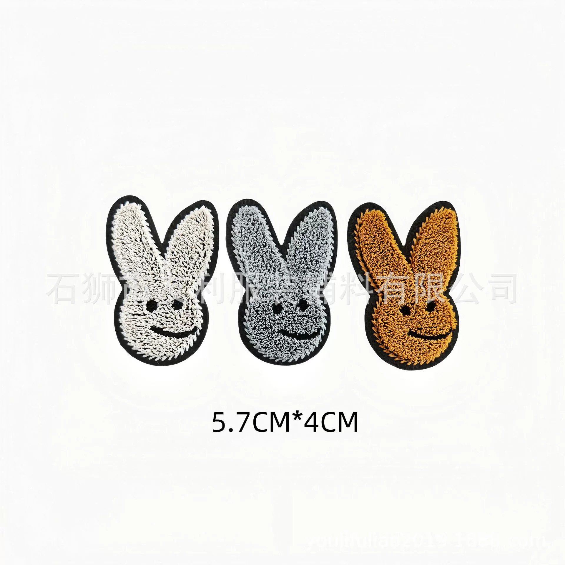 Прямые поставки с фабрики: матовые аксессуары для одежды, обуви и головных уборов с вышивкой в виде кроличьих зубов, украшения для шкатулок для бижутерии.