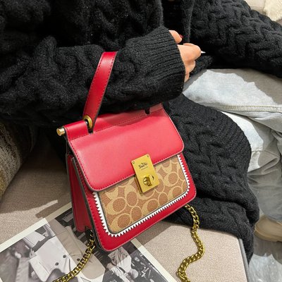 2021 Spring and summer new pattern Female bag Net Red fashion The single shoulder bag lady Trend printing Inclined shoulder bag PU Contracted small package