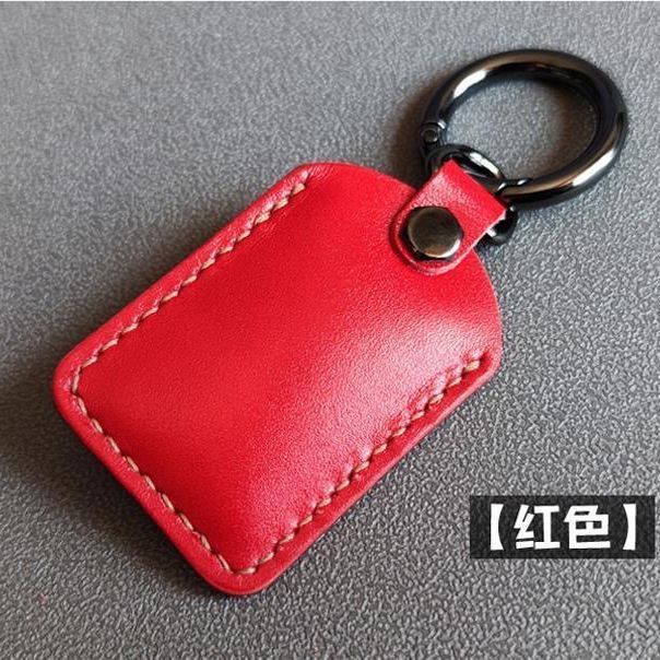 Tarjeta de control de acceso de cuero PU suave verdadera, llavero de gota de agua rectangular, llavero de inducción impermeable, tarjeta de protección de ascensor de la comunidad