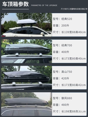 Roof box: Vito Gla Glb Glk