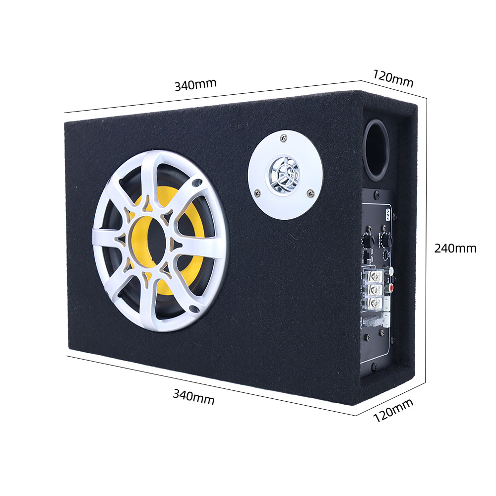 Wholesale Car Audio Car Subwoofer 12V High Power Ultra-Thin Subwoofer Flat Gun 6inch Mf-206