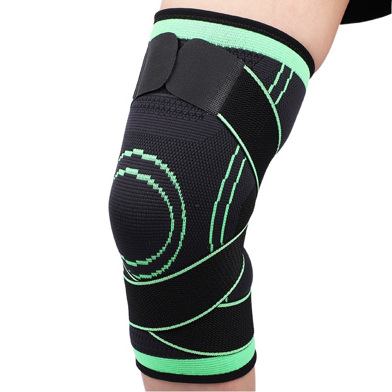 Jie Xin Nylon Strap Knee Pads for Running, Basketball, Cycling, Breathable, Cross-Border Exclusive Sports Knee Pads