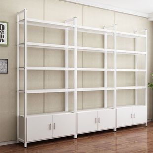 Shelf Storage Rack Household Multi-Layer Container Iron Shelf Combination Removable Cosmetics Display Cabinet Product Display Cabinet