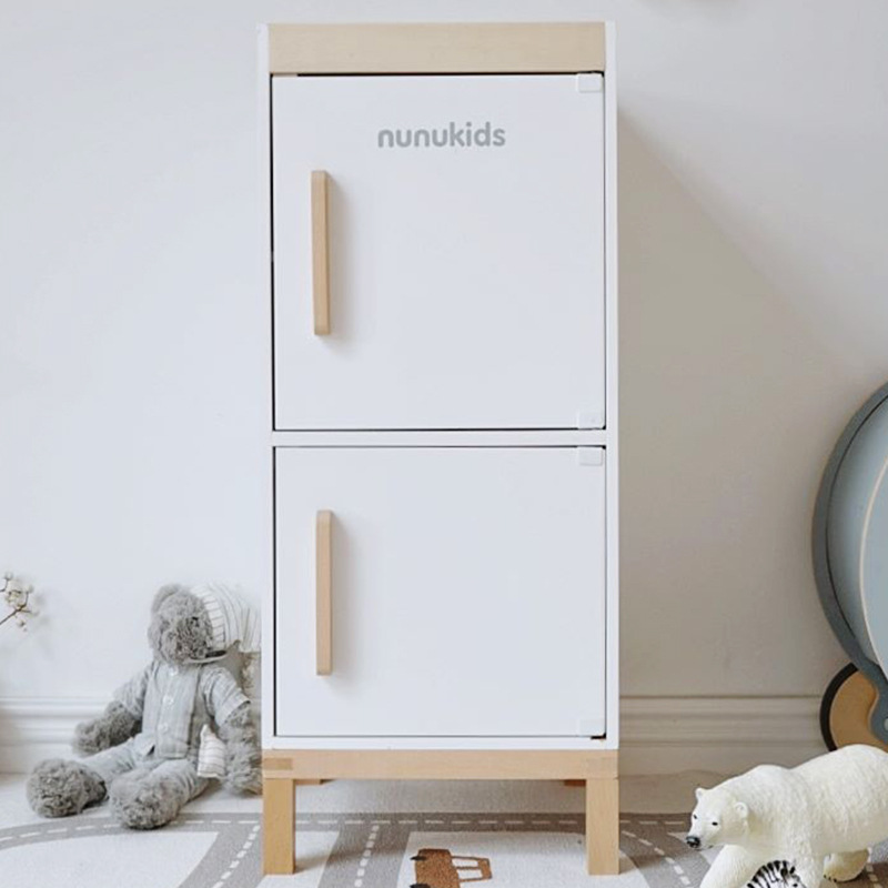 Simulación de juego, refrigerador, estufa de cocina, combinación de haya transfronterizo, rompecabezas de madera para niños, regalo de juguete para niños y niñas