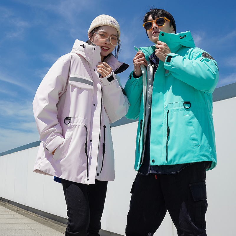 Couple style unisex high-quality down 2021 winter new short workwear outdoor thick jacket trend_voghion.com