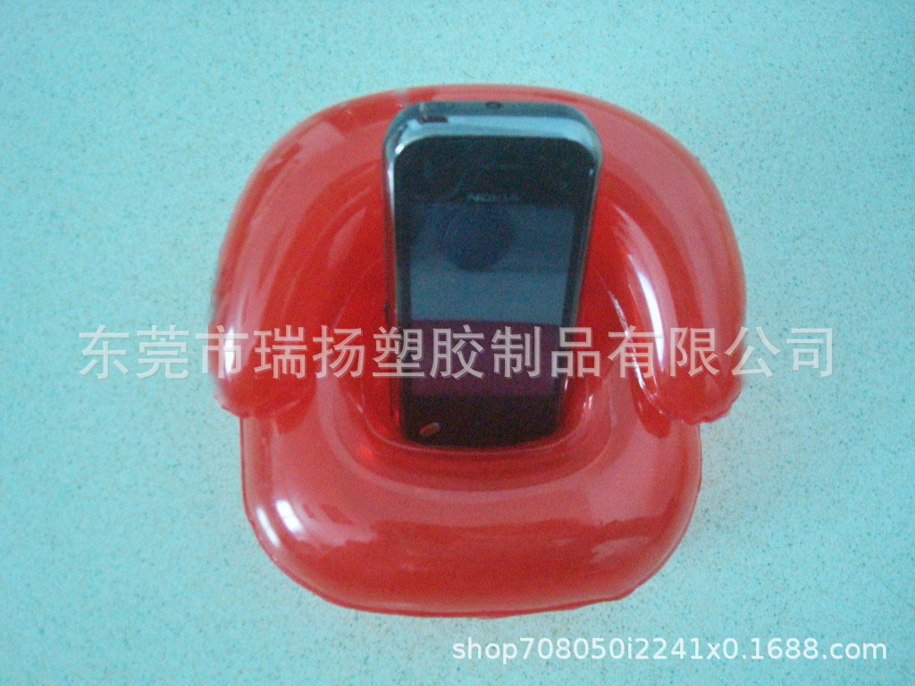 PVC充气手机座泄气15X15cm.jpg