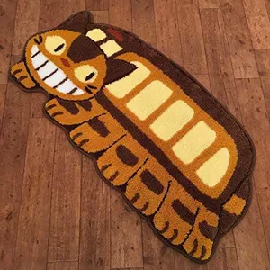 Kaşmir imitasiyalı Totoro xalçası, hamam suyu udan, sürüşməyən giriş matı