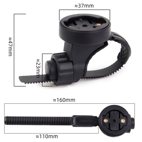 Bike computer holder compatible with Maxi, Garmin Walker, Maxin base, Garmin taillight bracket