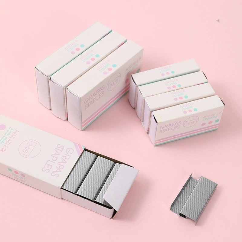 Производители напрямую поставляют трансграничный английский степлер 750 шт 24/6 степлер оптовая проникающая сила гальваника против ржавчины