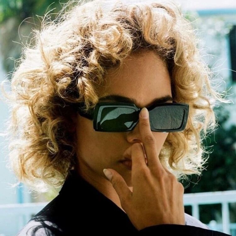 [in stock mixed batch] sunglasses women 2025 new Korean style cross-border fashion square glasses men's sunglasses