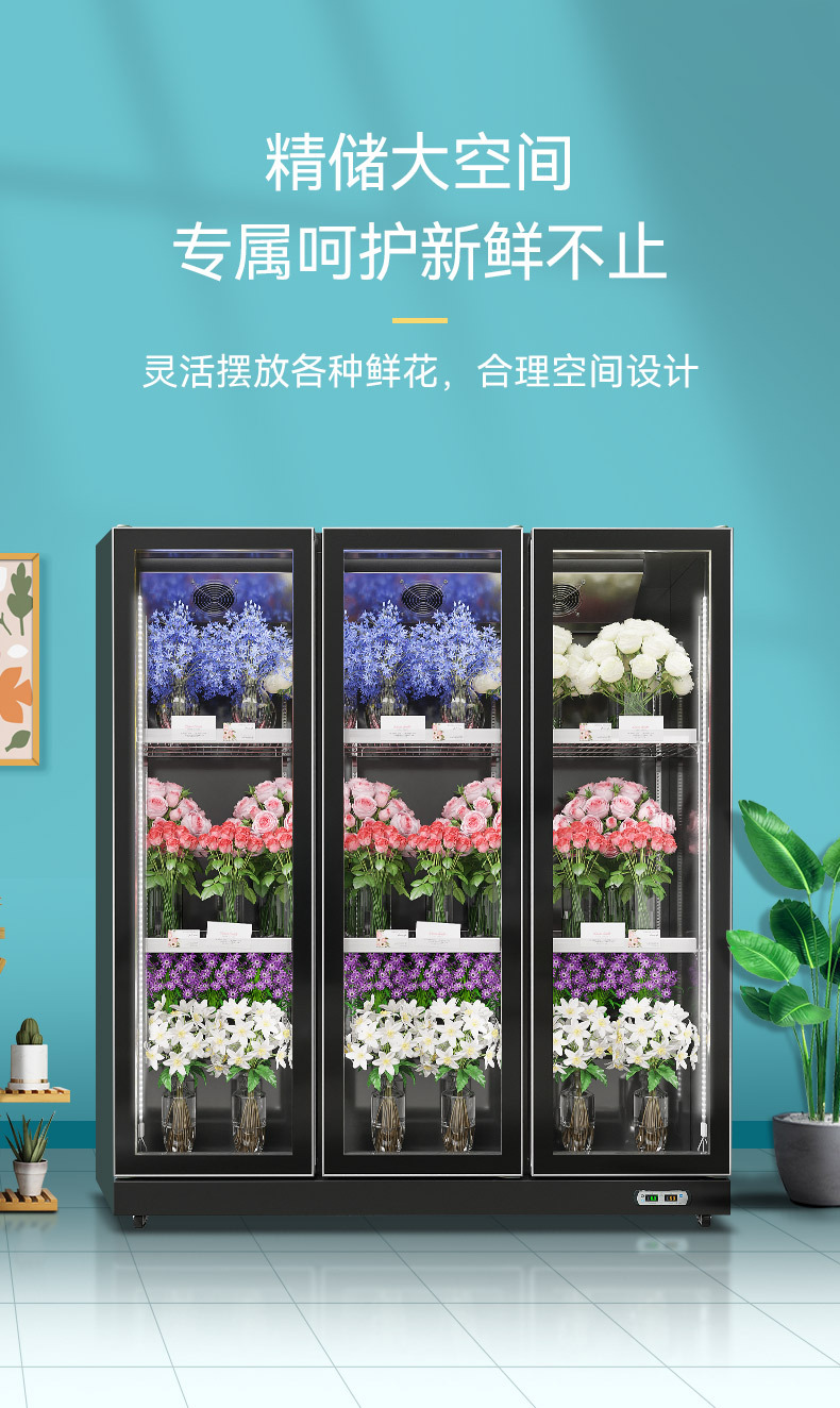 鲜花保鲜柜