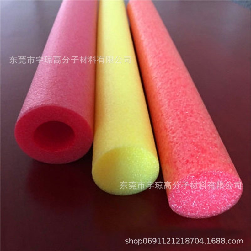 工厂制做 5公分直径白色海绵棒实心EPE泡沫条高密度珍珠棉棒