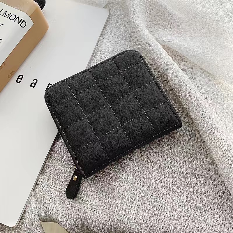 工場直販ミニ財布レディースバッグショートジッパーショートかわいい小銭入れ学生刺繍財布女性|undefined