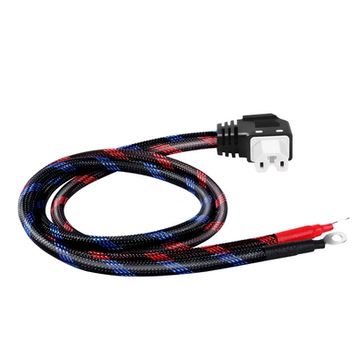 Factory Direct Supply of 6Mm²/10Mm²/16Mm² Electric Vehicle Ceramic Y-Shaped Plug High-Power Power Cable, Fire-Resistant and High-Temperature Resistant (Other Electric Vehicle Accessories) - national-standard-6-square-meters-ceramic-elbow-50cm