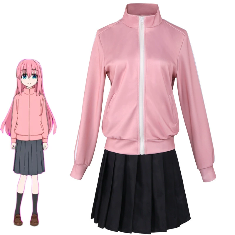 Одинокая Рок COS COS COS COS COS COS C Сервис Dugen Летняя кожаная куртка Yamada Liang Xidu Duo Luci косплей женская одежда