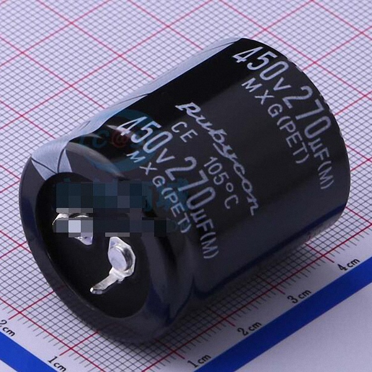450MXG270MEFCSN30X35 参数 270uF 450V 引线型铝电解电容