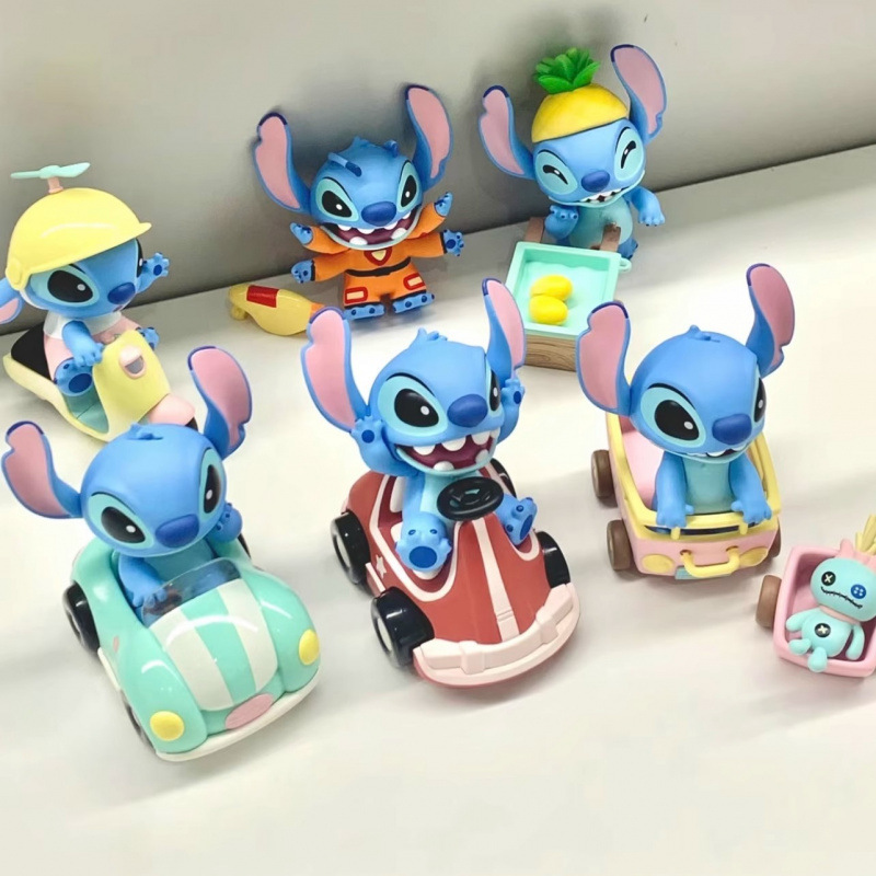 Stitch Changyou Blind Box Star Baby Stitch Muñeca de mano Adornos de escritorio Juguetes para niños Regalos Edición nacional