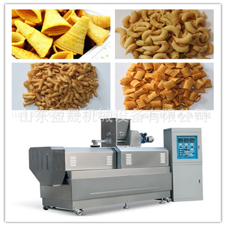 锅巴生产线 食品膨化机 妙脆角膨化机 油炸食品膨化机 大型膨化机